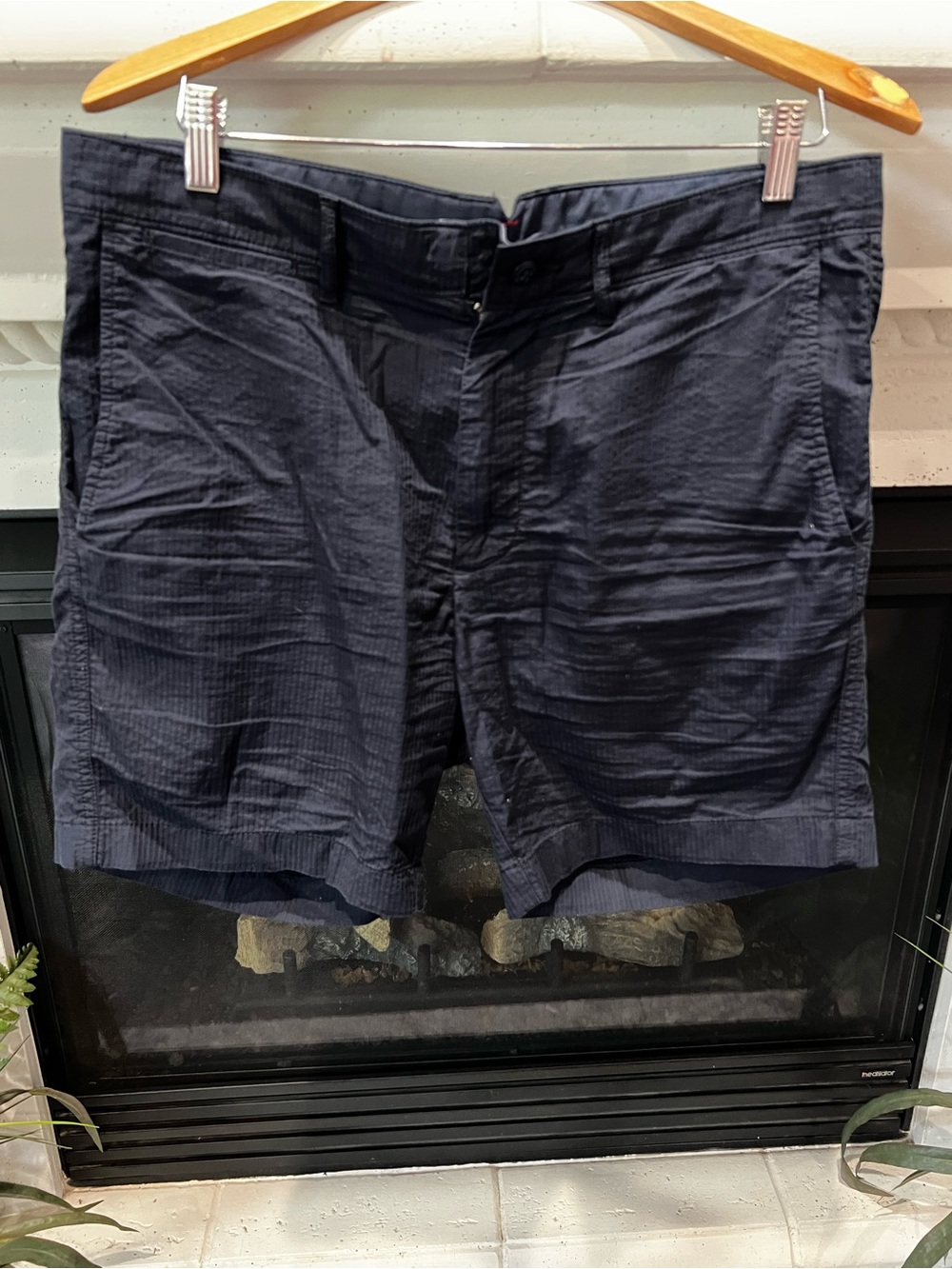 Daniel Cremieux Deep Navy Flat-Front Men's Casual Shorts